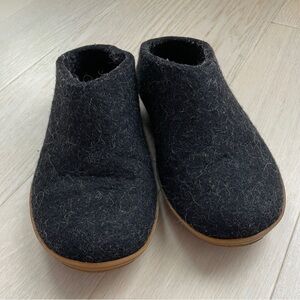 Glerups women’s 100% wool slip-on clogs slippers